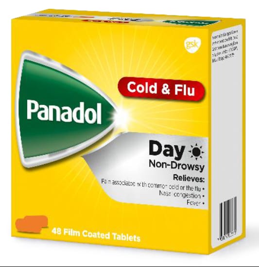 Panadol Cold&Flu Day Non Drowsy
